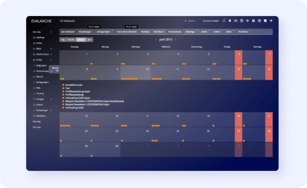 Evalanche - Email Marketing Automation Software