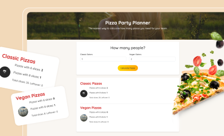 Pizza Party Planner